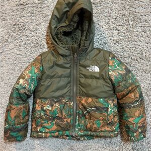 The North face fullzip hooded jacket, toddler 2T